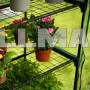 Мини балконная садовая теплица 4 полки Kalmia I фольгированная 70 x 50 x 158 см